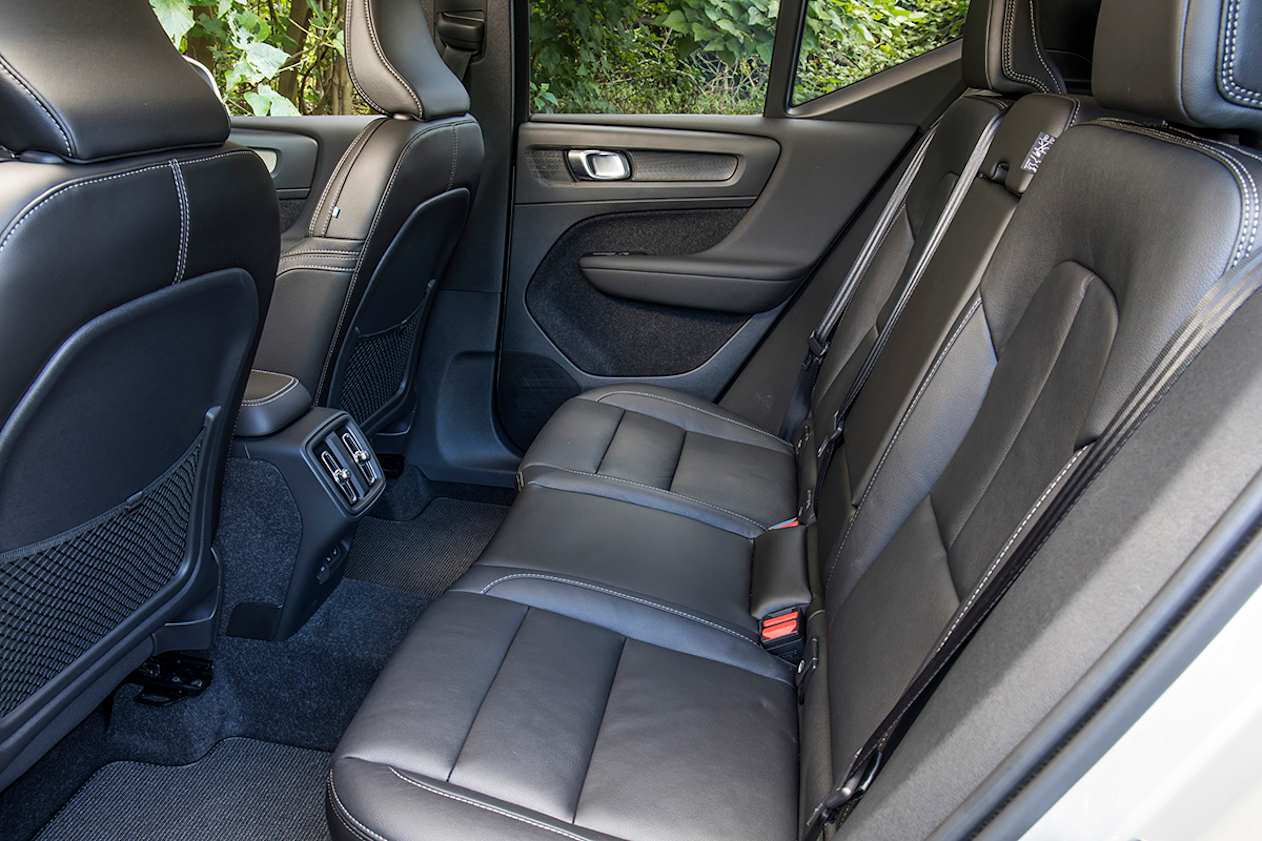 When it came to back seat space, the winner was clear; the Volvo XC4.